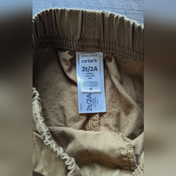 Carter's Khaki Pant 2T - Picture 3 of 4